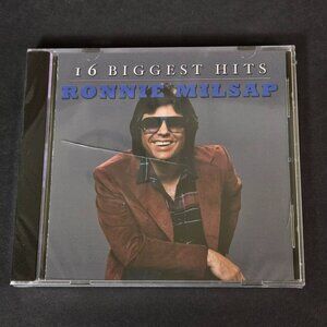 Ronnie Milsap 16 Biggest Hits Audio CD Country Music Album Classic Songs